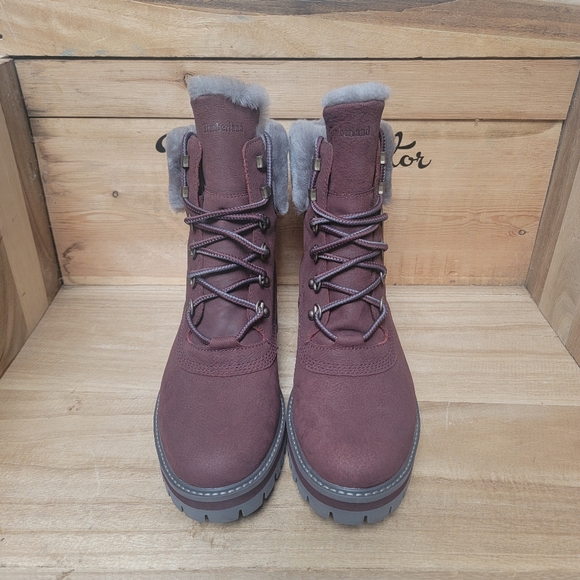Timberland Shearling Waterproof Boots 9.5W - Picture 2 of 5